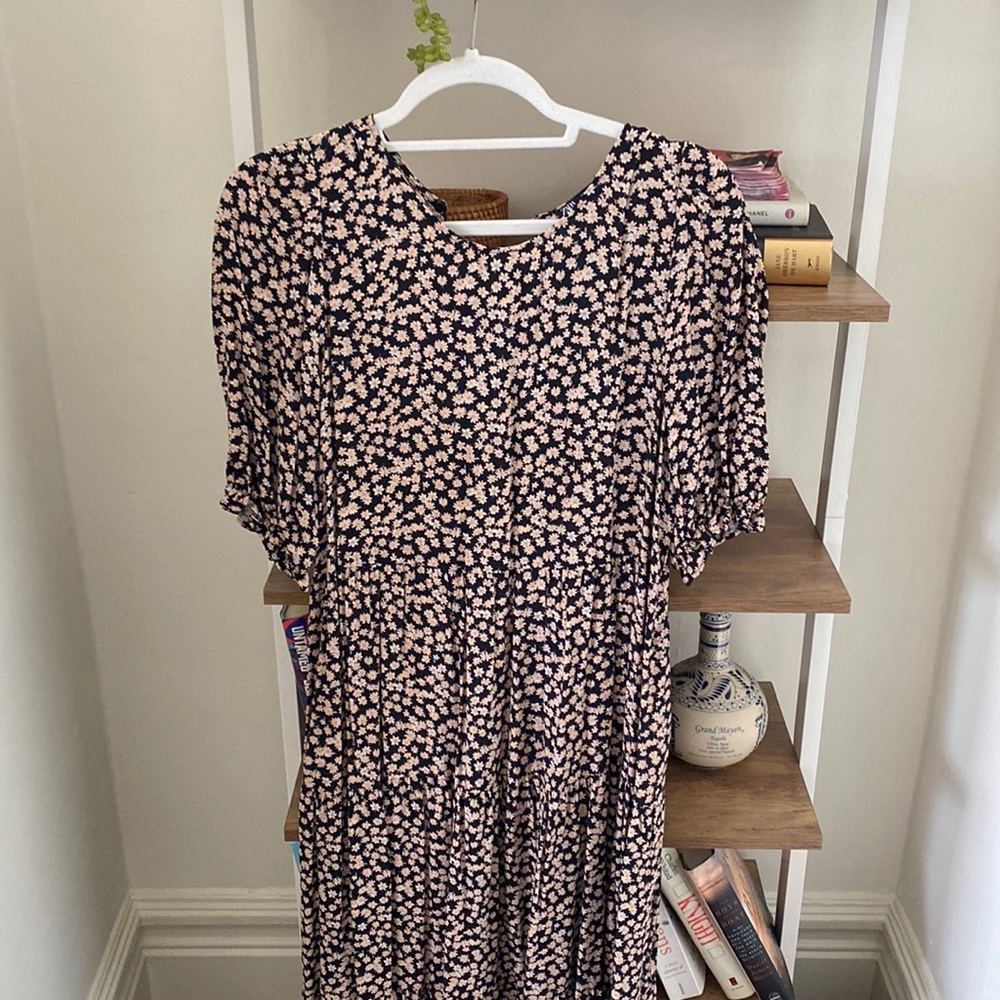 Zara tiered midi dress never worn